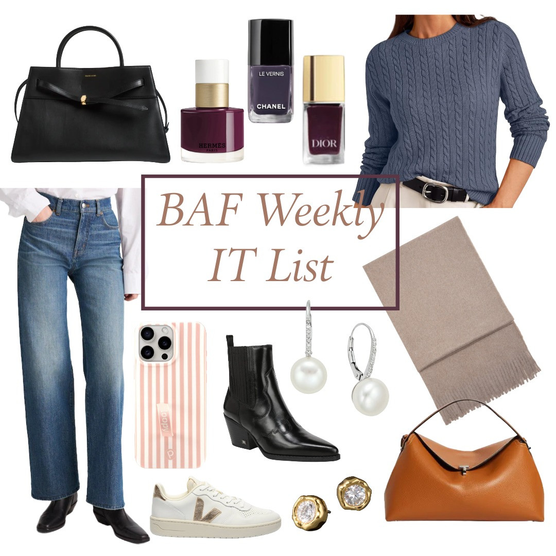 What's trending on the blog this week. Classic styles, top handle handbags, berry hued nail polish, and this fabulous phone case! 

 #LTKPetite #LTKFindsUnder100 #LTKBeauty