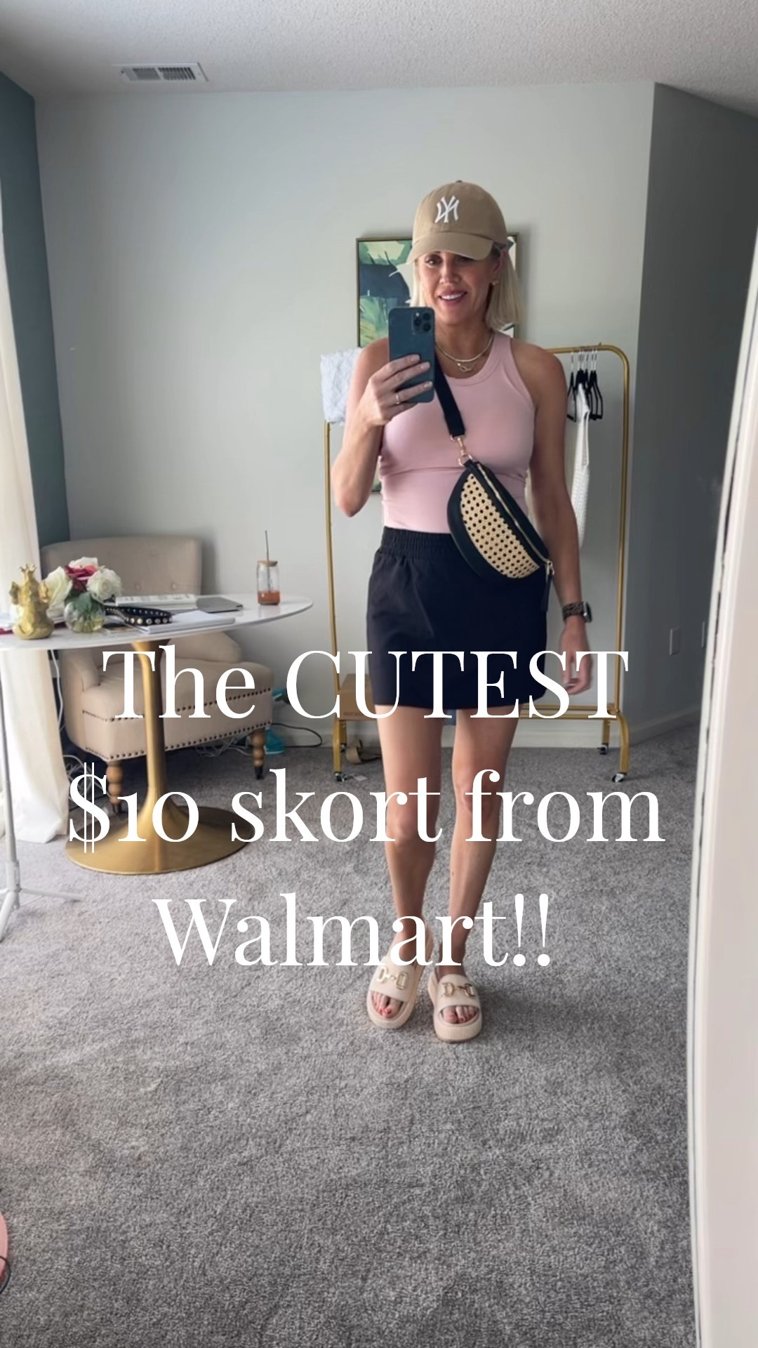 RUN!! This $10 skort from Walmart is DARLING!! Comes in many colors  and I need them all 🤩🤩

#LTKStyleTip #LTKOver40 #LTKFindsUnder50