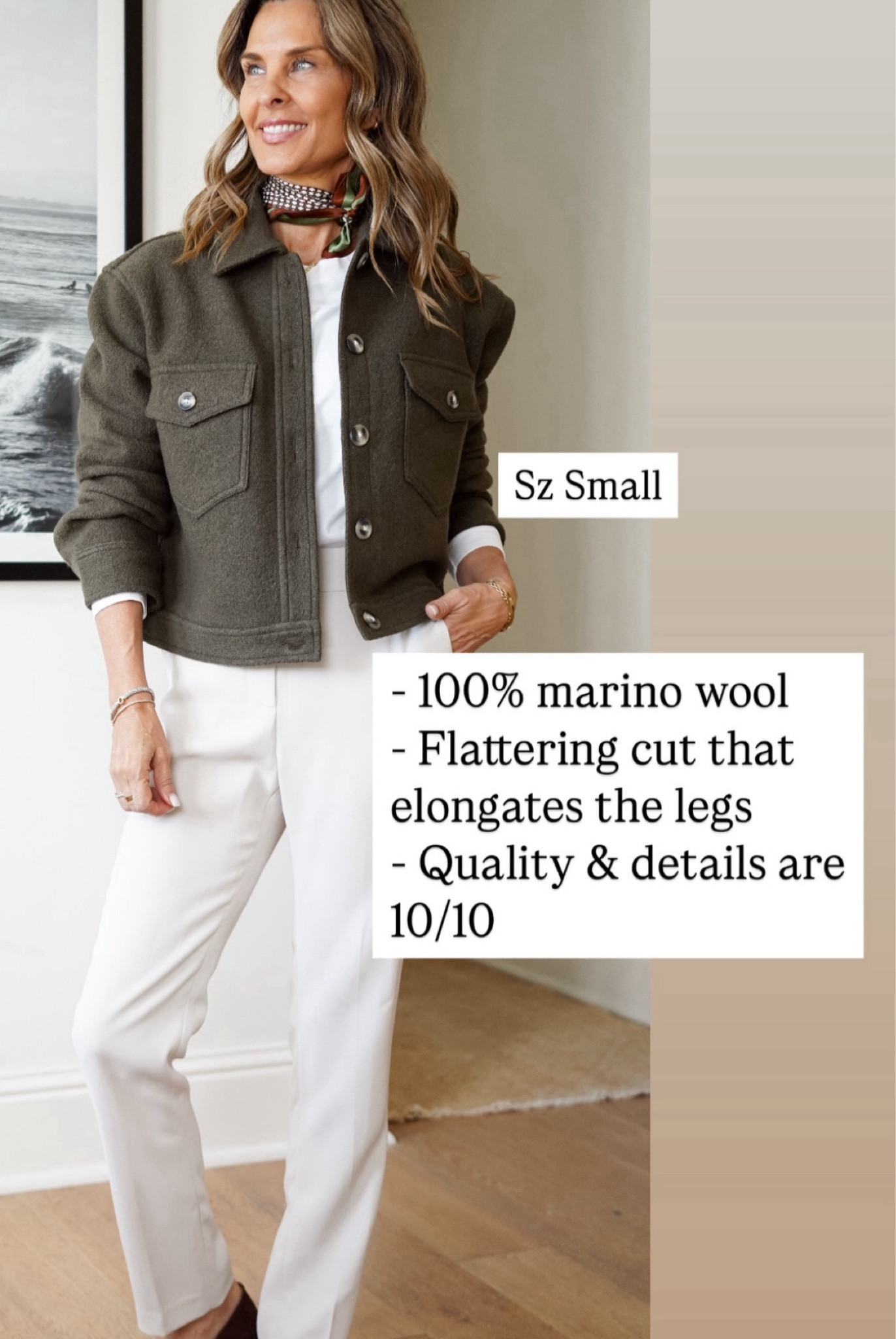 Love the quality and fit of Quince.
-A cropped merino wool jacket elevates looks, love in blk too. Sz S, TTS

Beautiful gifts for her. 


@onequince #quincepartner


#LTKOver40 #LTKSeasonal #LTKActive