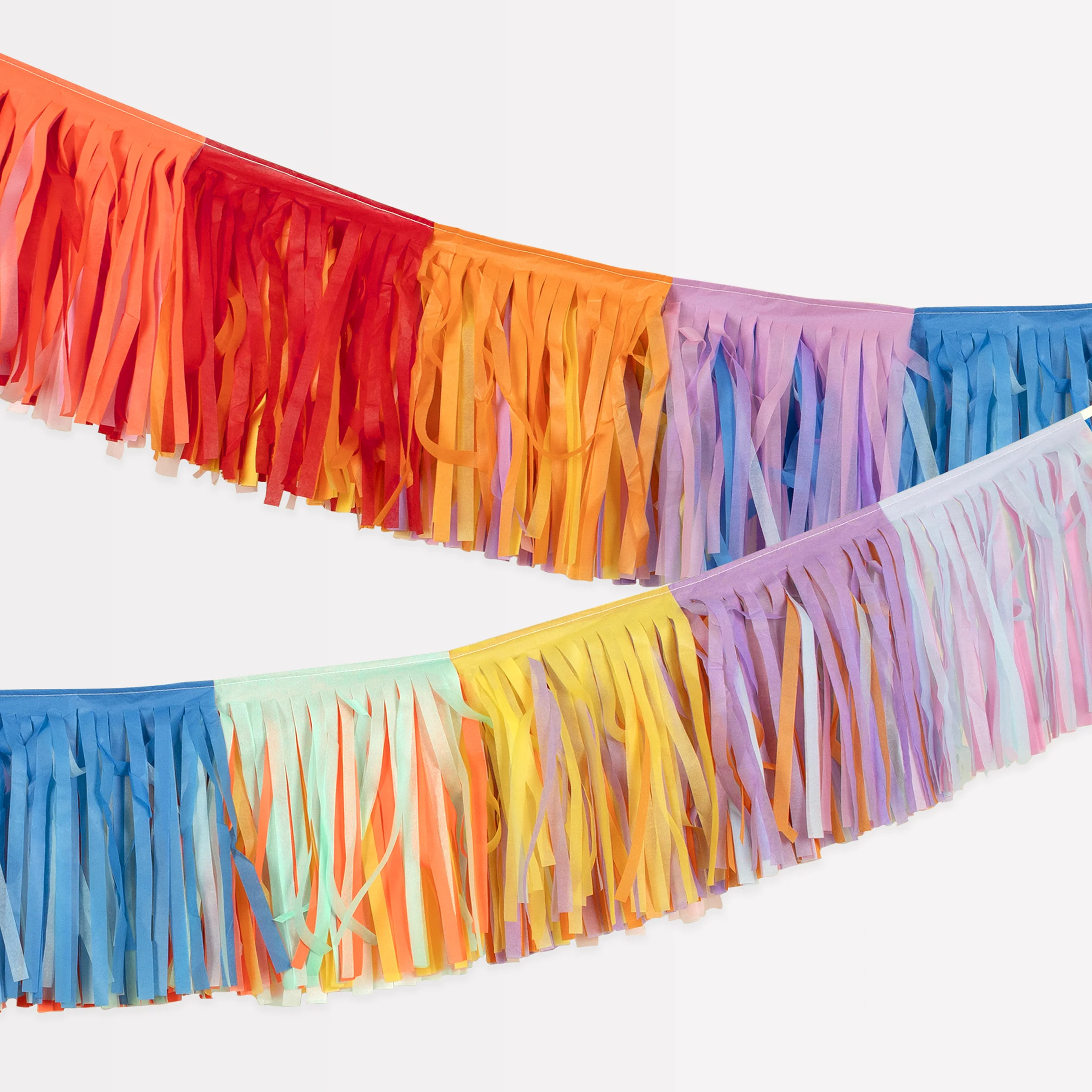 Tissue Paper Fringe Garland | Meri Meri