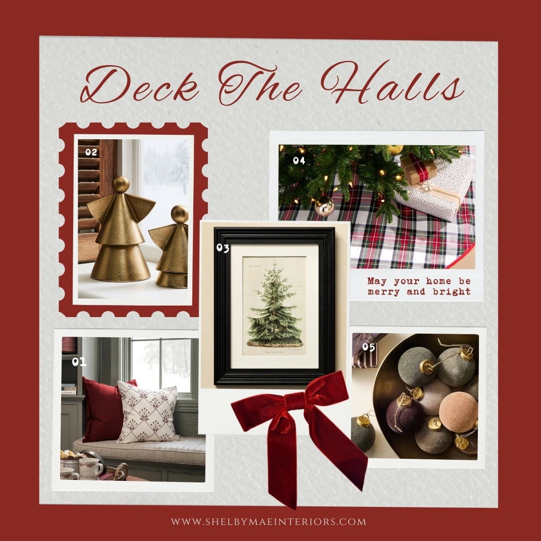 A warm brass glow, a pop of plaid, evergreen textures, velvet softness, and pillow goals… the kind of layers that welcome in the season and make home feel extra joyful. ✨ 
Everything’s linked for easy holiday styling.

#LTKHoliday #LTKHome #LTKSeasonal