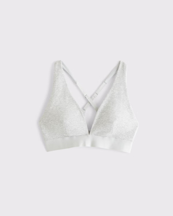 YPB Restore Rib Triangle Bra | Abercrombie & Fitch (US)