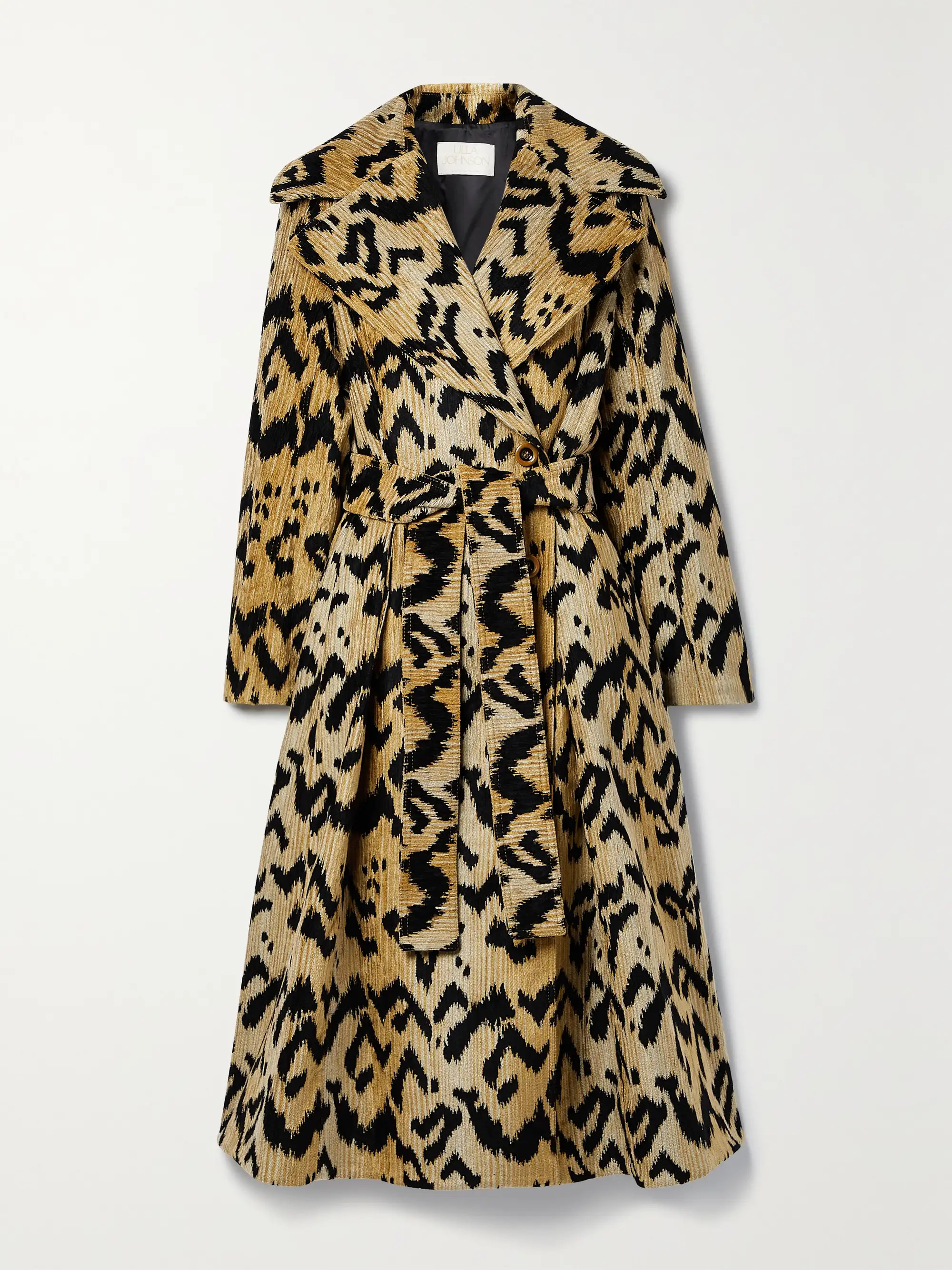 Umbra belted chenille-jacquard coat | NET-A-PORTER (US)