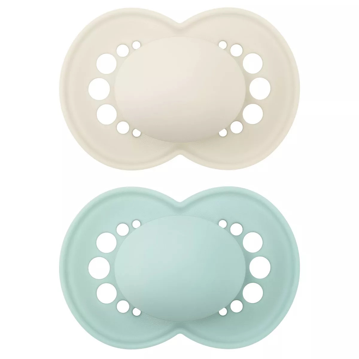 MAM Matte Original Unprinted Pacifier 6+ Months - Unisex - 2pc | Target