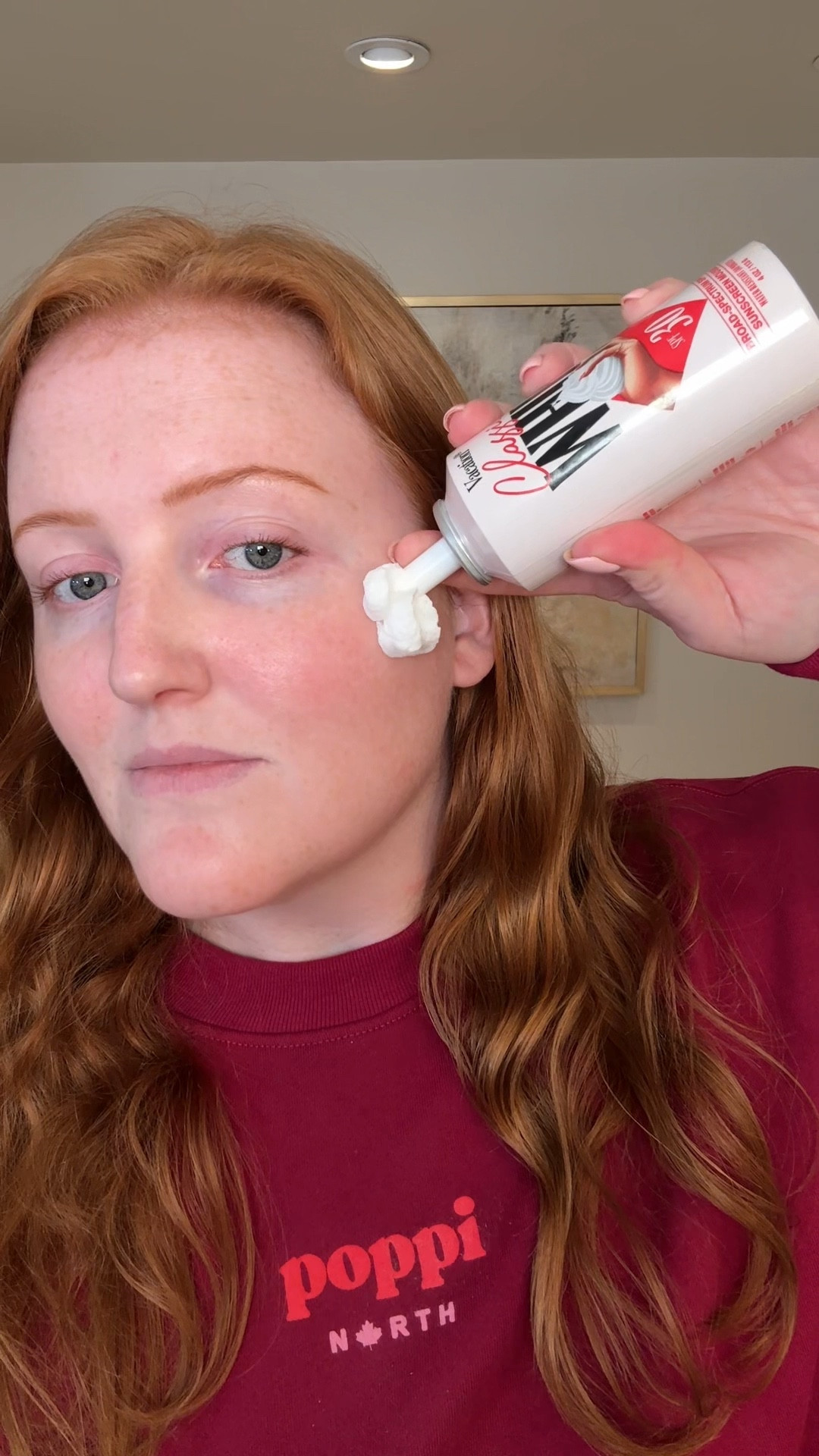 Only wearing sunscreen 🤭