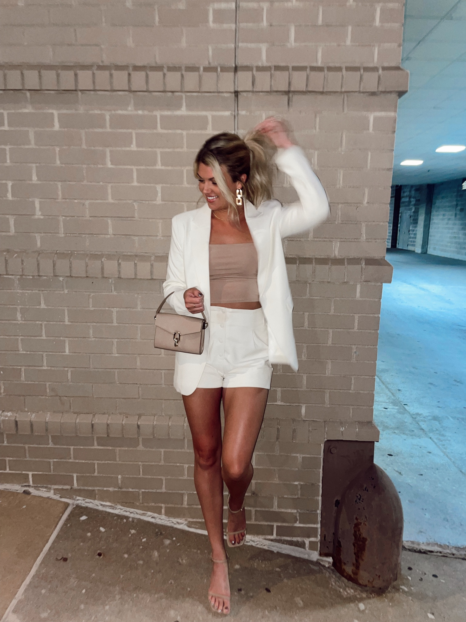 About last night 🥂 the best spot for date night / girls night / lunch. Comment blazer for my outfit details or head to the LTK app as always 🫶🏼. 