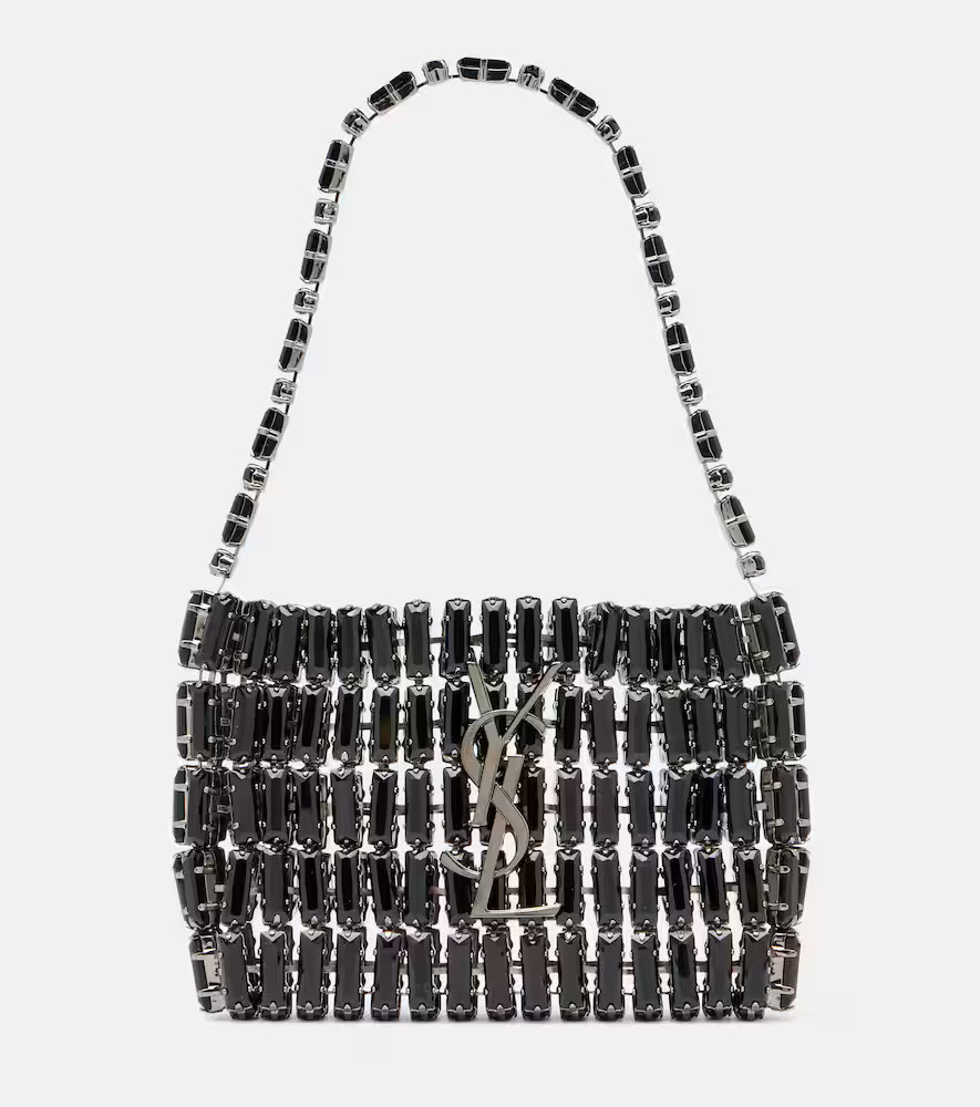 Saint Laurent Cassandre Micro embellished shoulder bag | Mytheresa (US/CA)