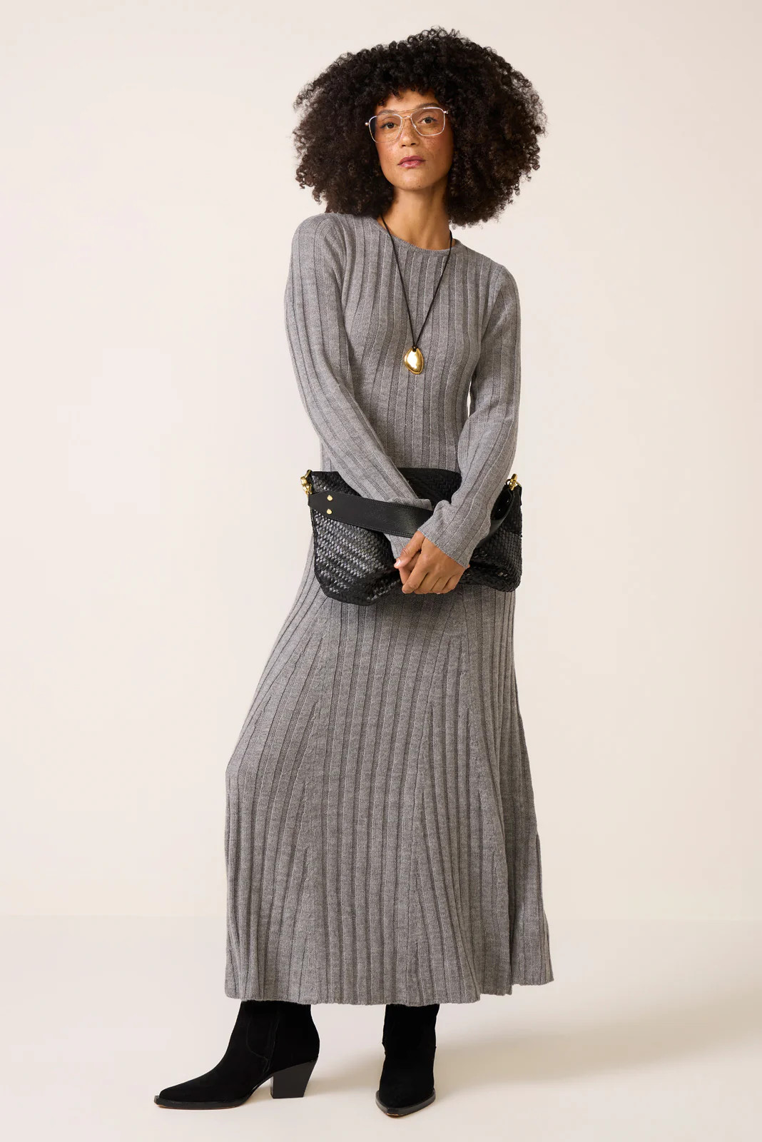 Babysoft Fit n Flare Midi Dress | Evereve