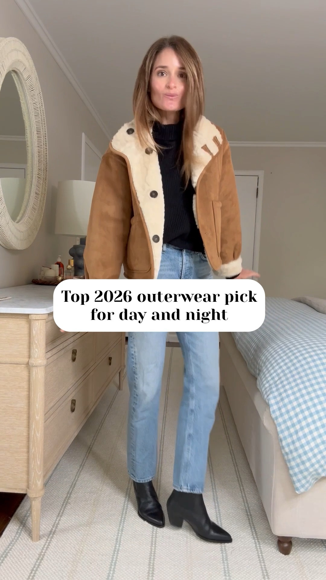 I’m sharing my top outerwear for 2026 (one piece each day). This is my favorite for the day/night versatility! The first time I shared, she sold out right away. Such a great piece for dressing up or down  

#LTKWorkwear #LTKootd #LTKSeasonal