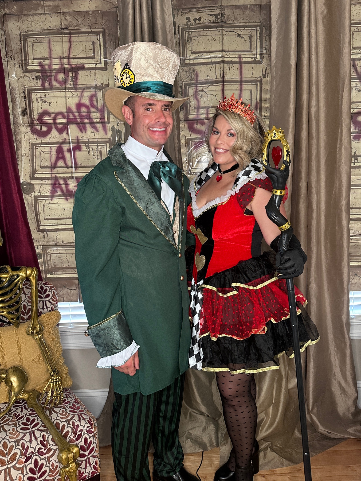 Queen of Hearts and the Mad Hatter ♥️

#halloween #halloweencostumes

#LTKHoliday #LTKSeasonal #LTKHalloween