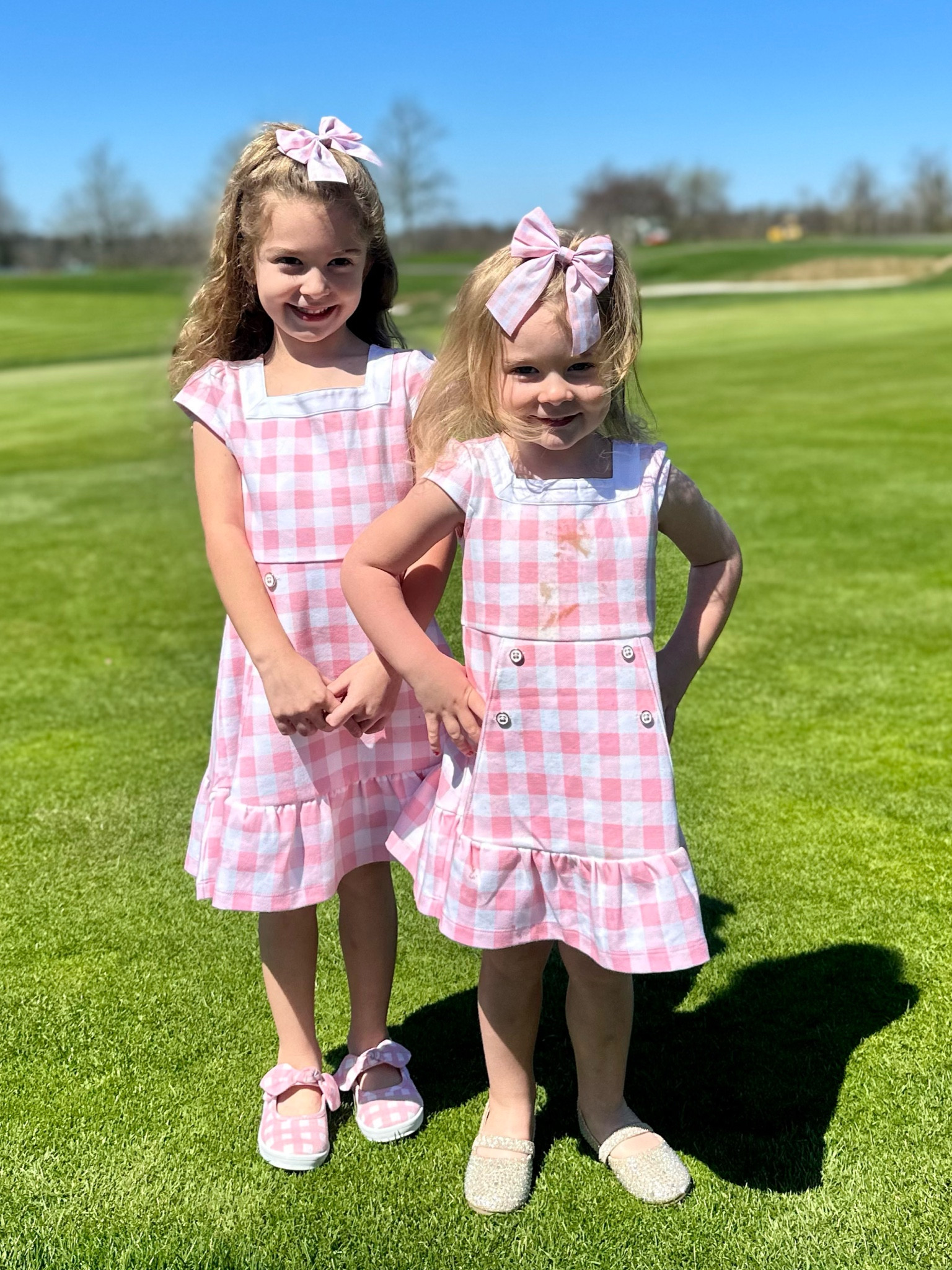 What the girls wore for Easter. Works for any spring occasion. These are adorable. Ellie has the matching shoes & bows too! 

#LTKSeasonal #LTKshoecrush #LTKkids