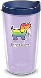 Tervis Puppie Love Made in USA Double Walled Insulated Tumbler, 16oz, Pride Pup | Amazon (US)