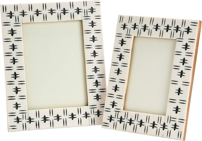 Main + Mesa Resin Photo Frames, Set of 2 (4x6” and 5x7”) | Amazon (US)