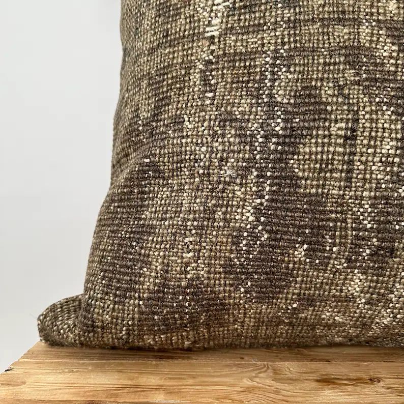 Persian Pillow Cover, 24 X 24 Decorative Pillow, Handmade Pillow, Couch Pillow, Boho Throw Pillow... | Etsy (US)