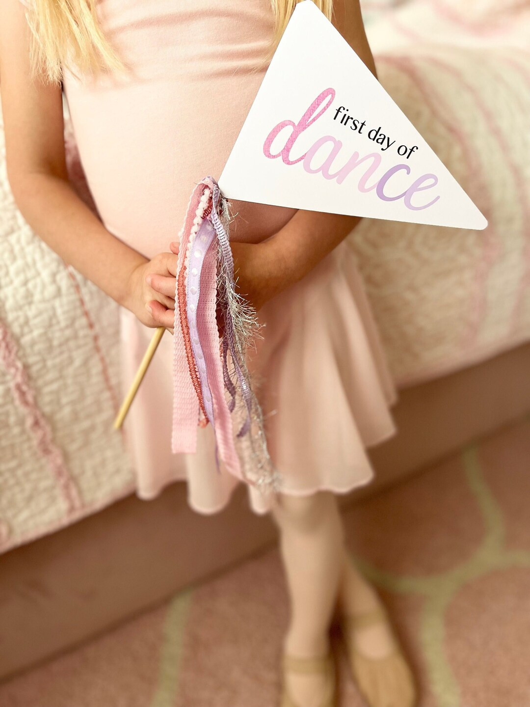 First Day of Dance Pennant Flag Dance Pennant Flag Dancer - Etsy | Etsy (US)