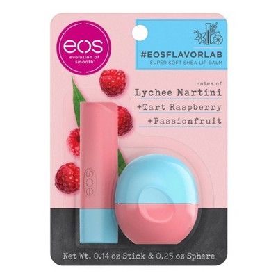 eos flavorlab Stick & Sphere Lip Balm - Lychee Martini - 0.39oz | Target
