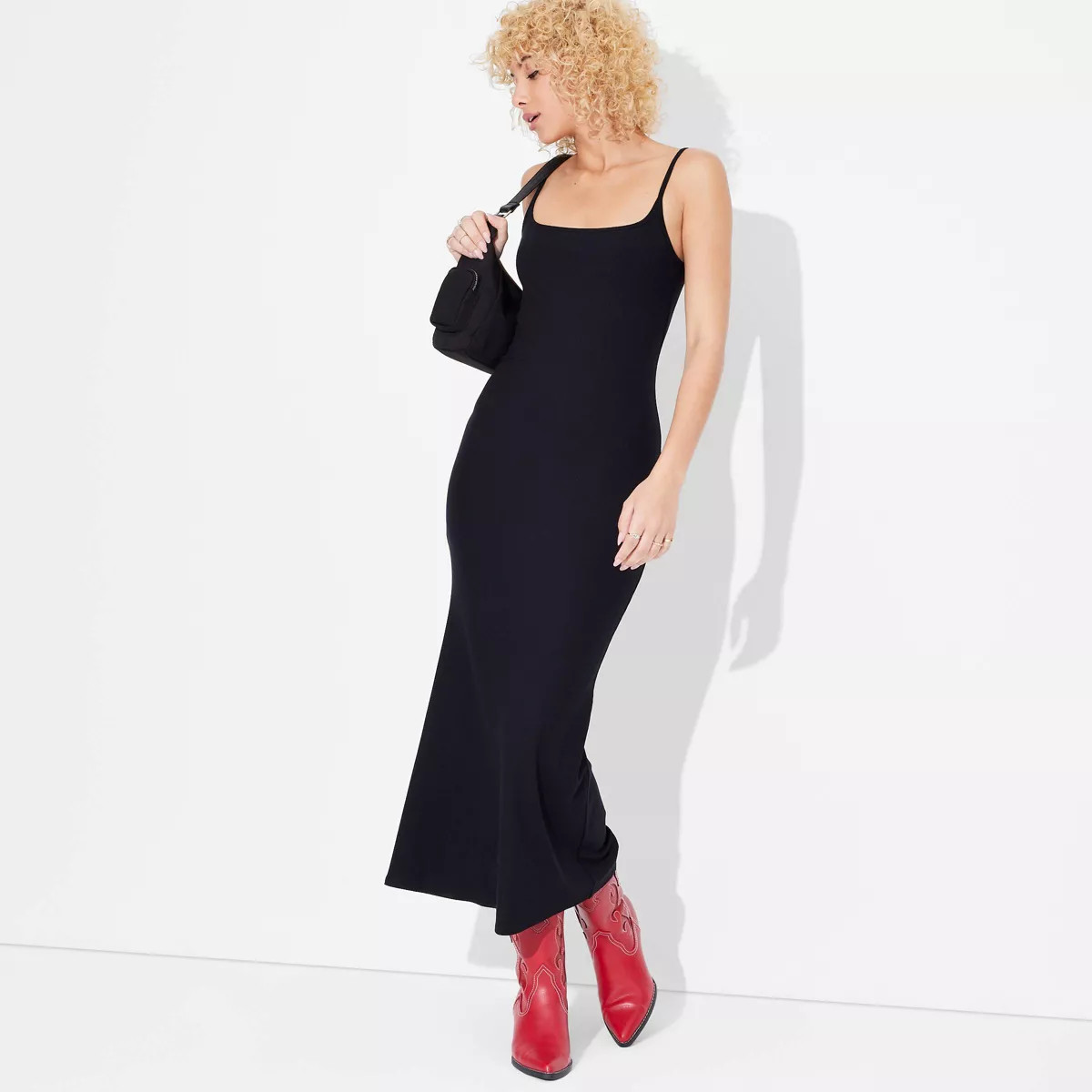 Women's Ribbed Maxi Slip Dress - Wild Fable™ | Target