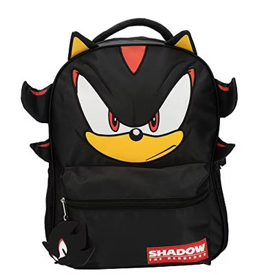 Sonic The Hedgehog Backpack for Boys & Girls, Shadow 16 Inch Schoolbag with 3D Features, Durable ... | Target