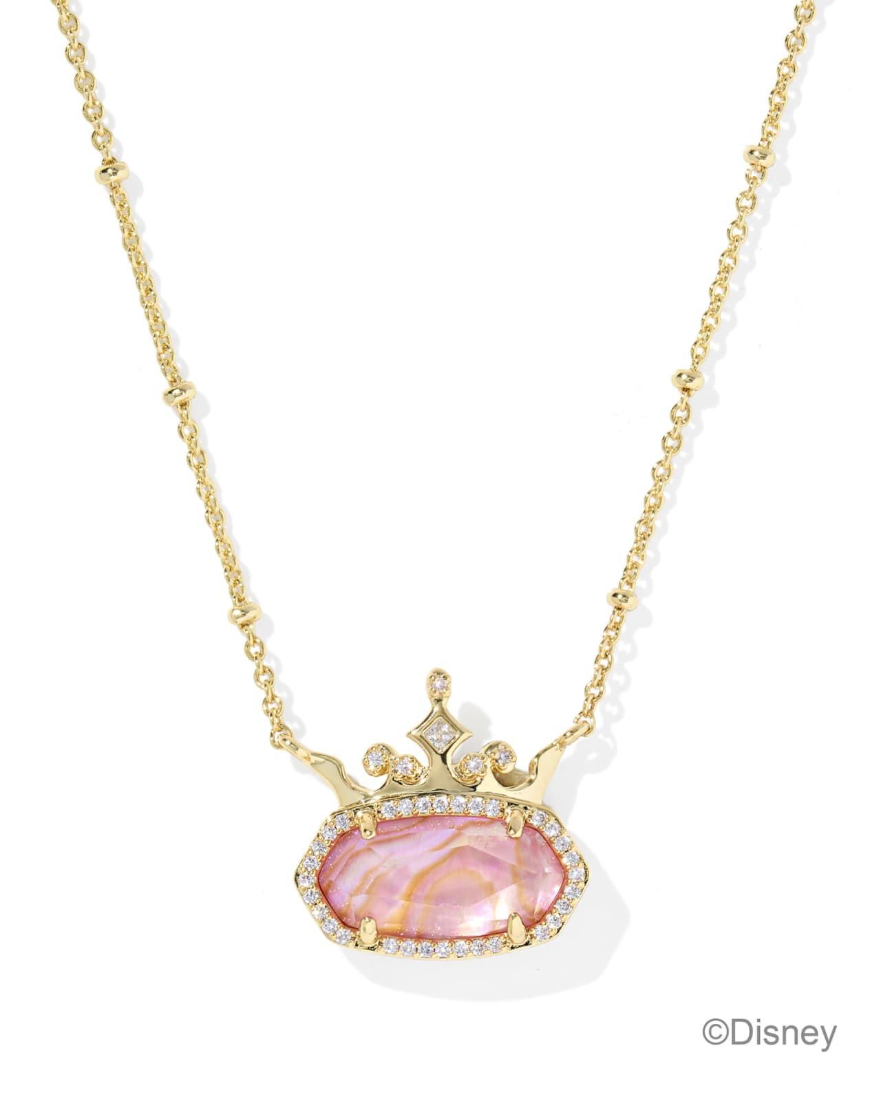 Disney | Kendra Scott Elisa Princess Gold Short Pendant Necklace | Kendra Scott | Kendra Scott