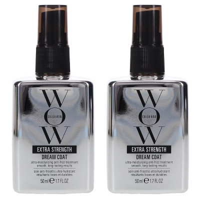 COLOR WOW Extra Strength Dream Coat Ultra-Moisturizing Anti-frizz Treatment 1.7 oz 2 Pack | Target