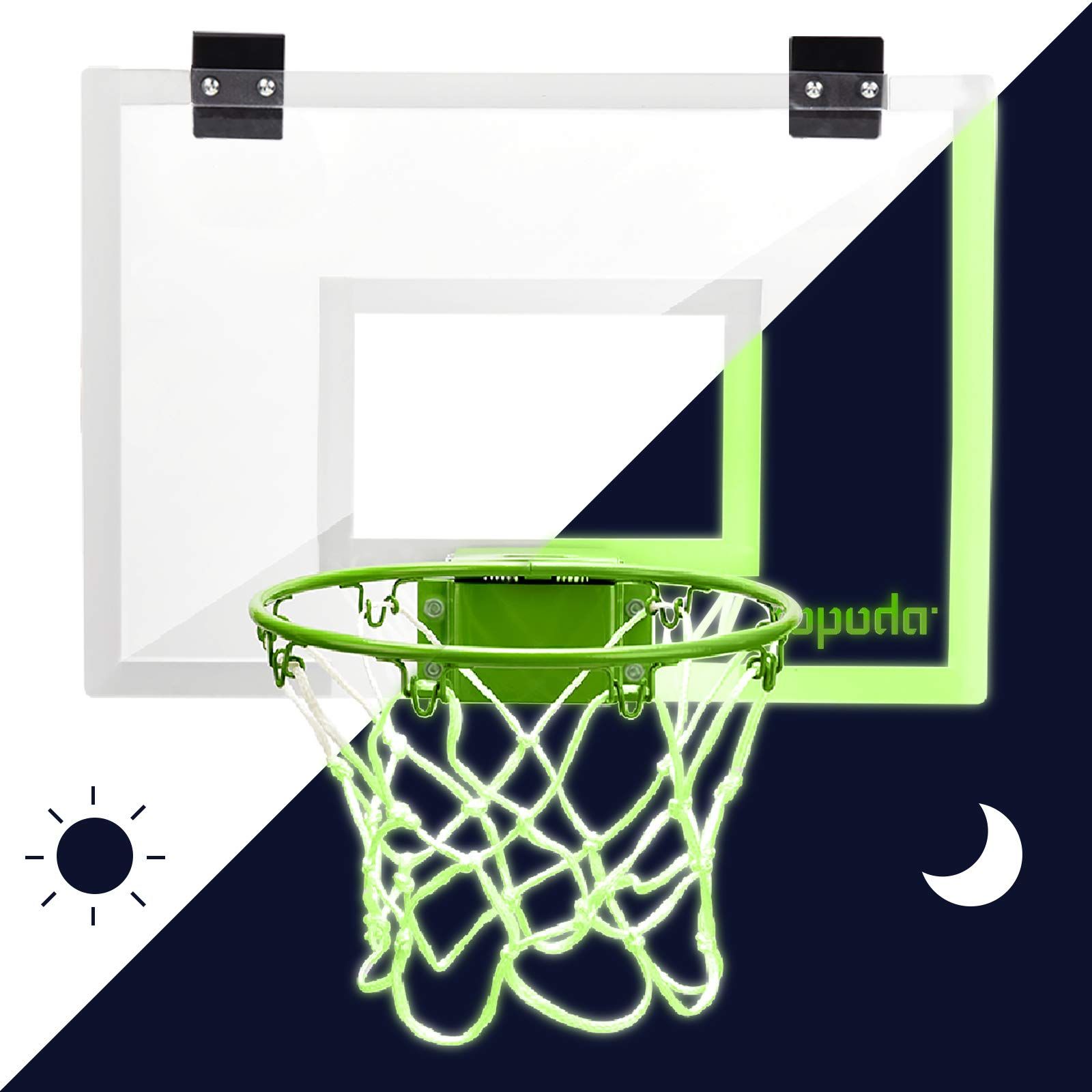 ropoda Mini Basketball Hoop - Glow in The Dark | Amazon (US)
