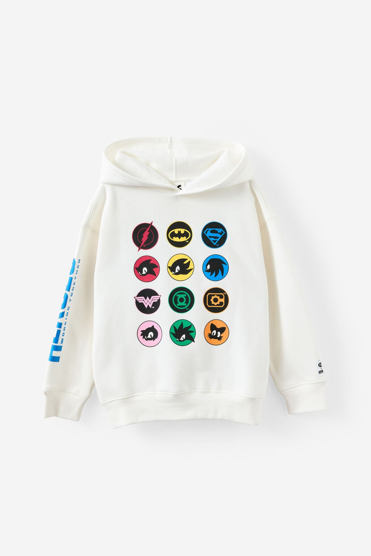 Sonic x DC Comics Oversized Hoodie | Cotton On (US)