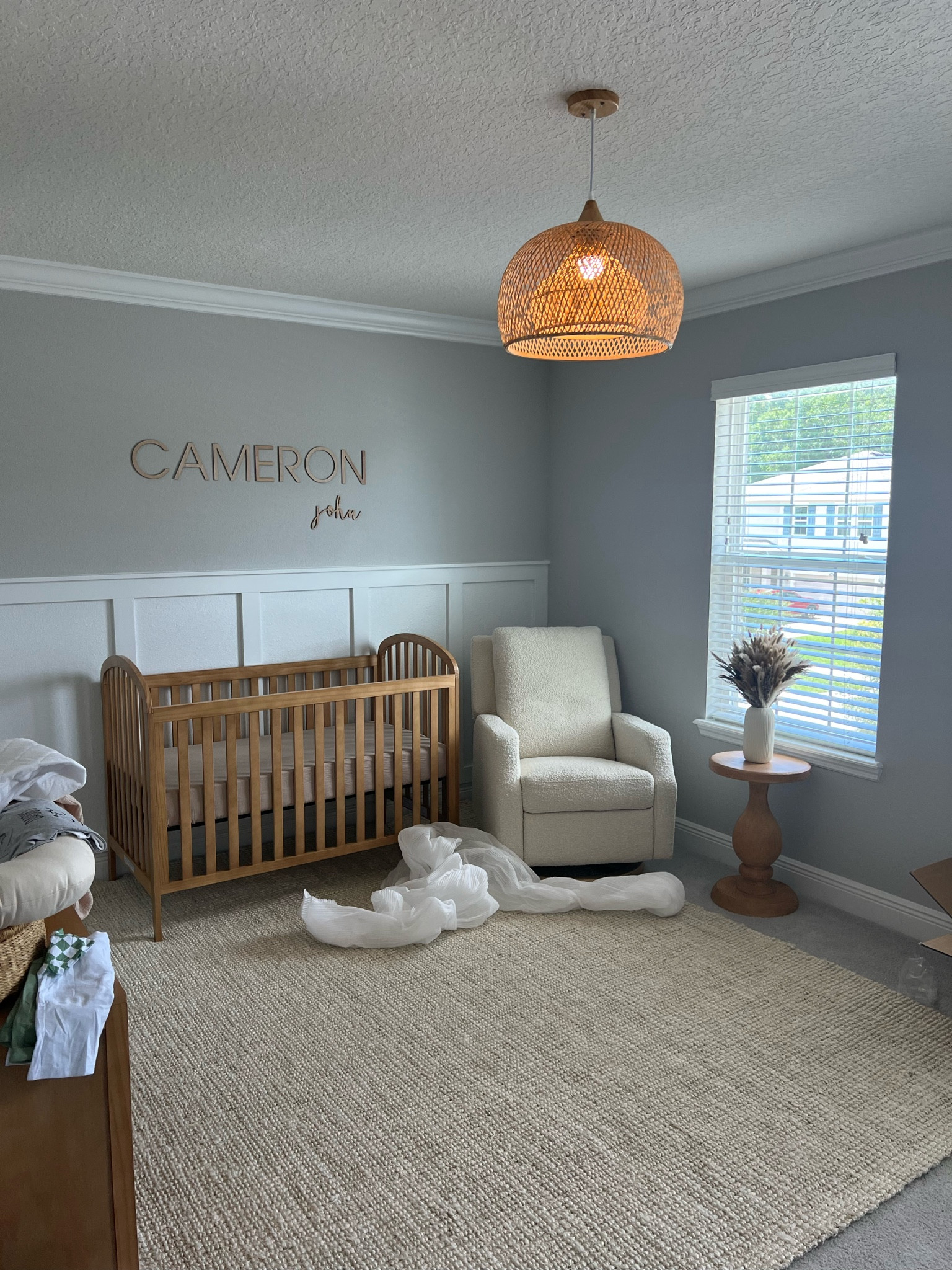 Baby’s light 💡 fixture was installed yesterday and I’m obsessed 😍 

#LTKHome #LTKFamily #LTKBaby