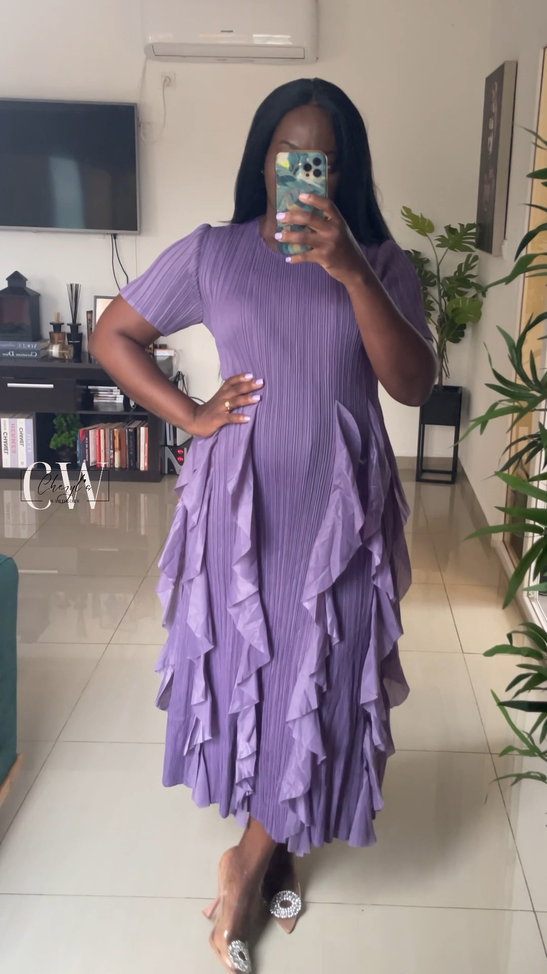 If my woman crush was a dress 😍… this Miyake chiffon pleated ruffle dress is everything dreams are made of❤️. Not only beautiful but comfortable as well. Free size, so it’s fit for any lady. Class and elegance 💚💜🖤..  Check linked below 

#LTKFindsUnder50 #LTKStyleTip #LTKFindsUnder100