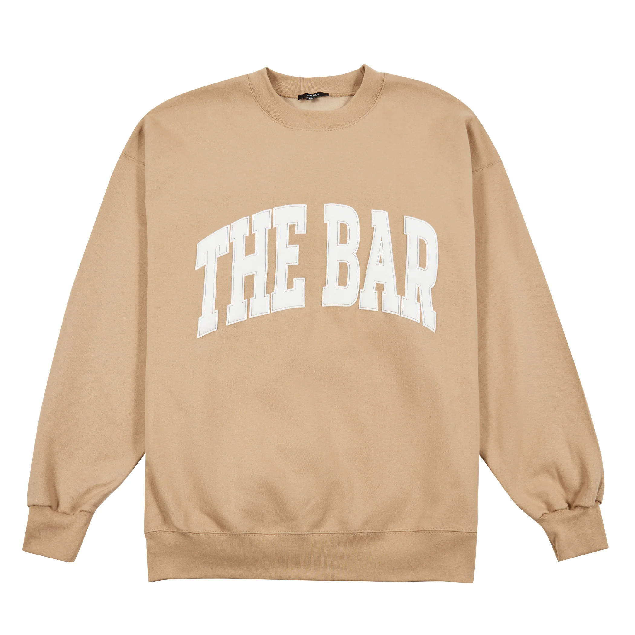 VARSITY SWEATSHIRT BEIGE | The Bar