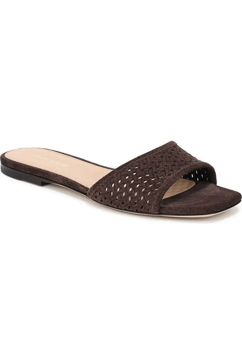 Myla Perforated Slide Sandal (Women) | Nordstrom | Nordstrom