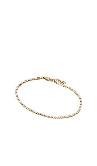 Camden Tennis Bracelet in Gold | Revolve Clothing (Global)