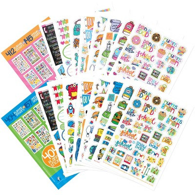 Denise Albright School Sticker Pack 816ct 16 Sheets + Free Class Keeper Digital Membership–Girl Power & School Rocks Stickers for Planners Scrapbooks | Target