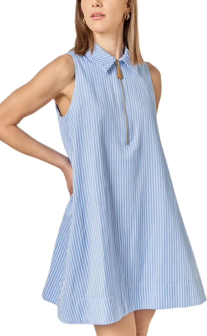 Stripe A-Line Minidress | Nordstrom