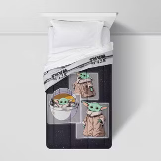 Twin Star Wars: The Mandalorian The Child Reversible Comforter | Target