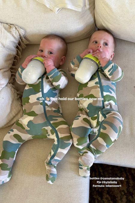These cutie boys are getting so big they can hold their own bottles 🥹🥹

#LTKbaby #LTKkids