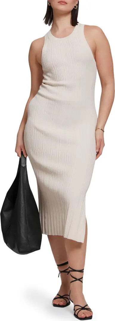 Rib Midi Sweater Dress | Nordstrom