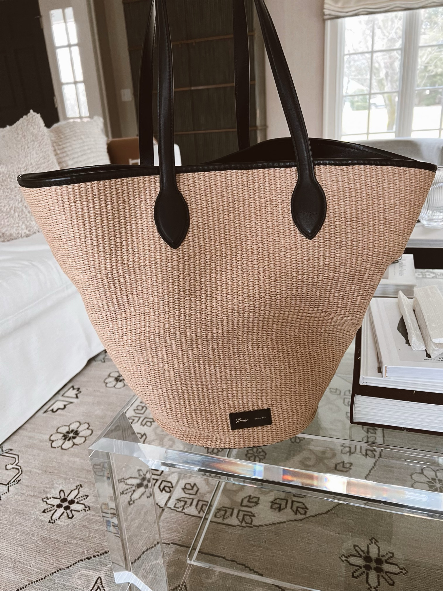 New in from @mytheresa.com 😍 The perfect spring/summer tote #ad #mytheresa 