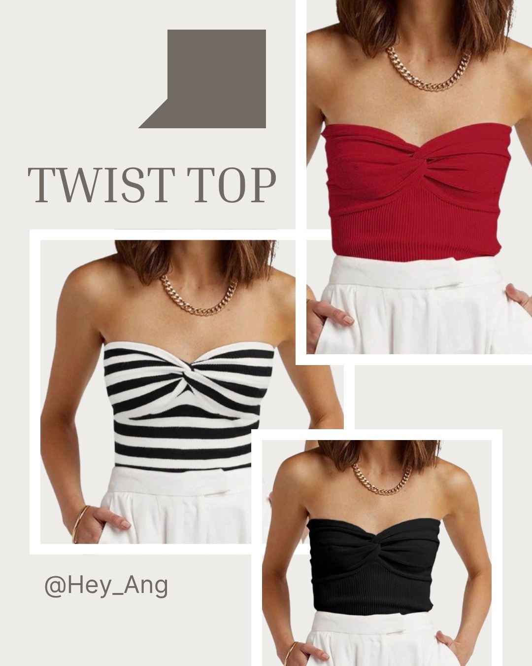 This twist top is so cute!! I would style this with jeans or with dress shorts for a date night. Comes in a lot of colors. 

#LTKTravel #LTKootd