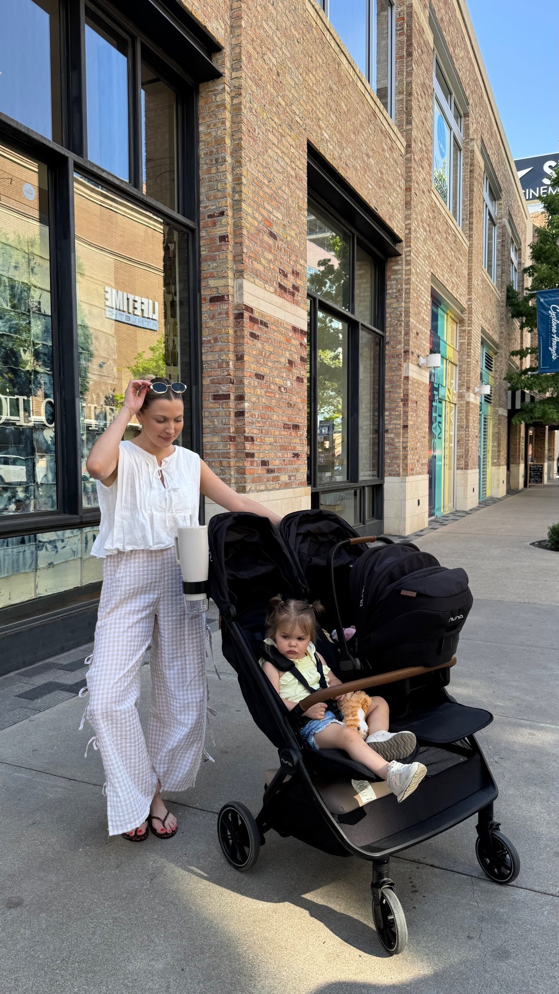 Our double stroller!! I LOVE that our infant car seat clips directly into the stroller! 

#LTKBaby #LTKTravel #LTKKids