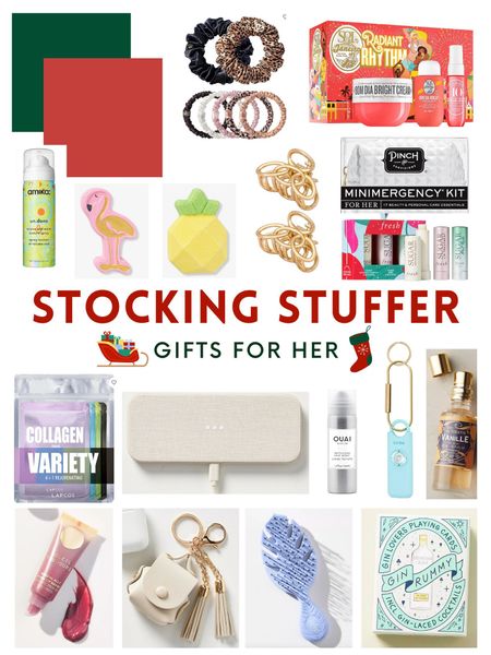 Stocking stuffers / stocking stuffer gifts for her / mini gifts / affordable Christmas gifts / small presents / beauty / accessories / beauty lover / makeup / hair / what to get a girl / gift guide 2022 / holiday gift guide / teen girl / college aged girl gifts / inexpensive Christmas gifts / gifts for friends 

#LTKCyberweek #LTKHoliday #LTKGiftGuide