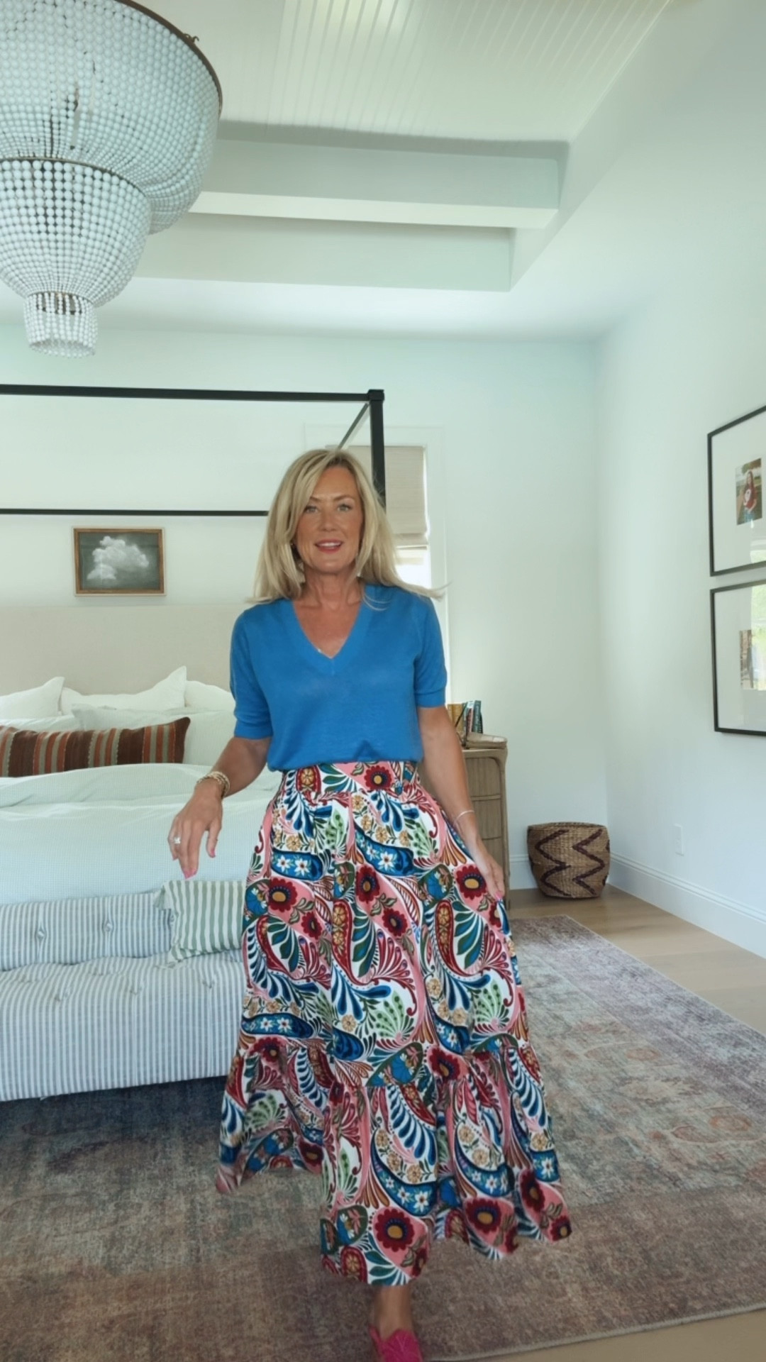 I was smitten with this maxi skirt the moment I saw it, and it definitely does not disappoint!
Skirt: 2P

#LTKootd #LTKSeasonal #LTKOver40