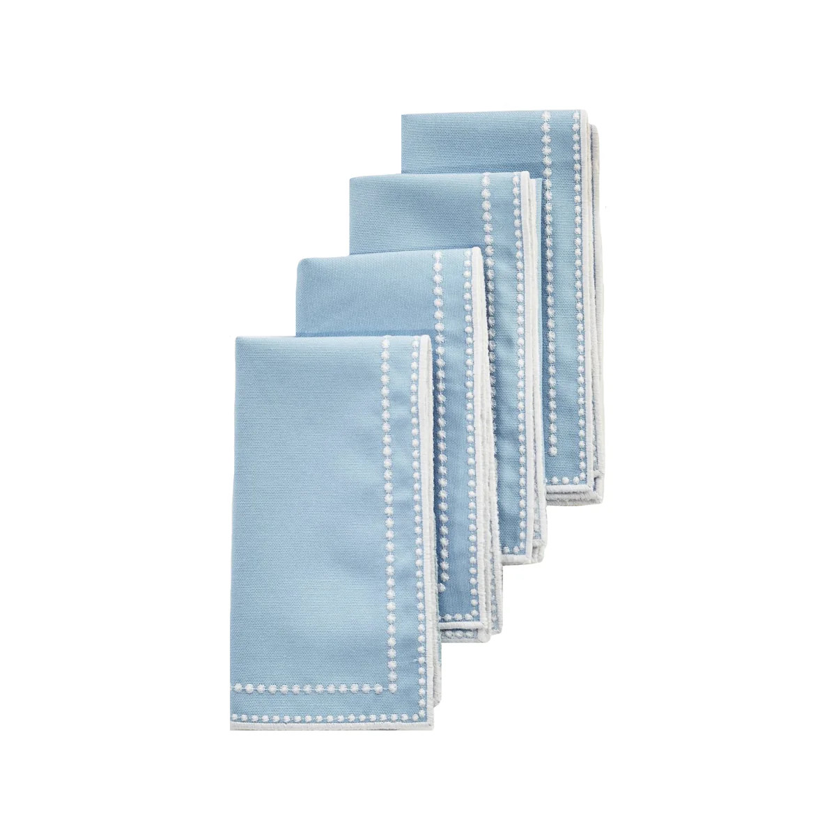 Margaux Blue Napkins, Set of 4 | Over The Moon