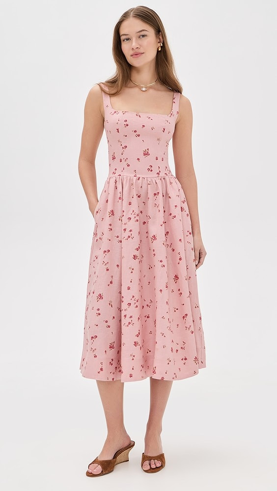 Janu Linen Dress | Shopbop