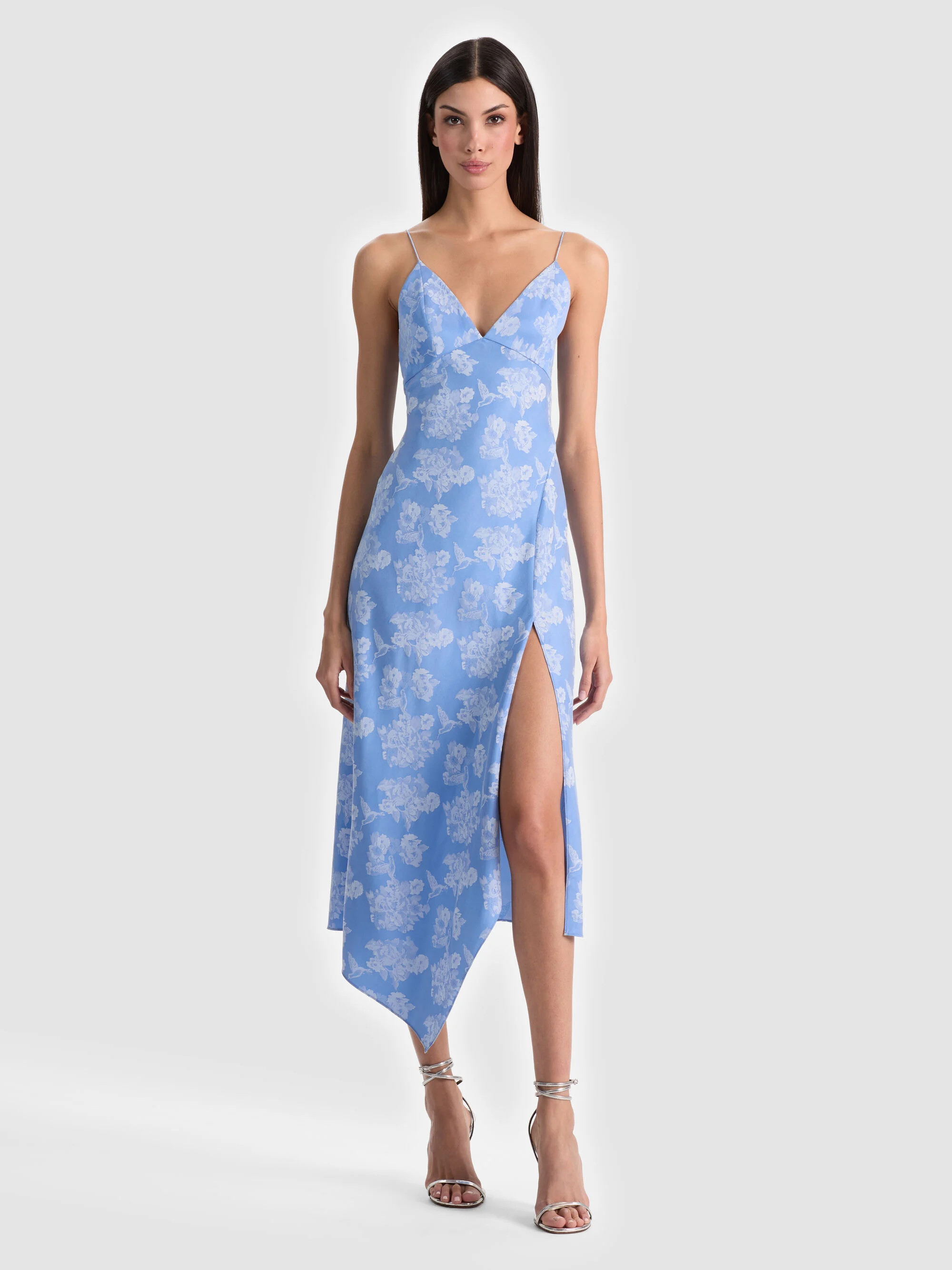 JULIETTA MIDI SLIP DRESS | Alice + Olivia