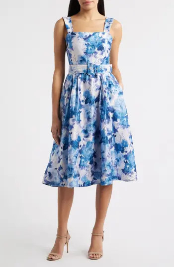 Floral Crinkle Dress | Nordstrom