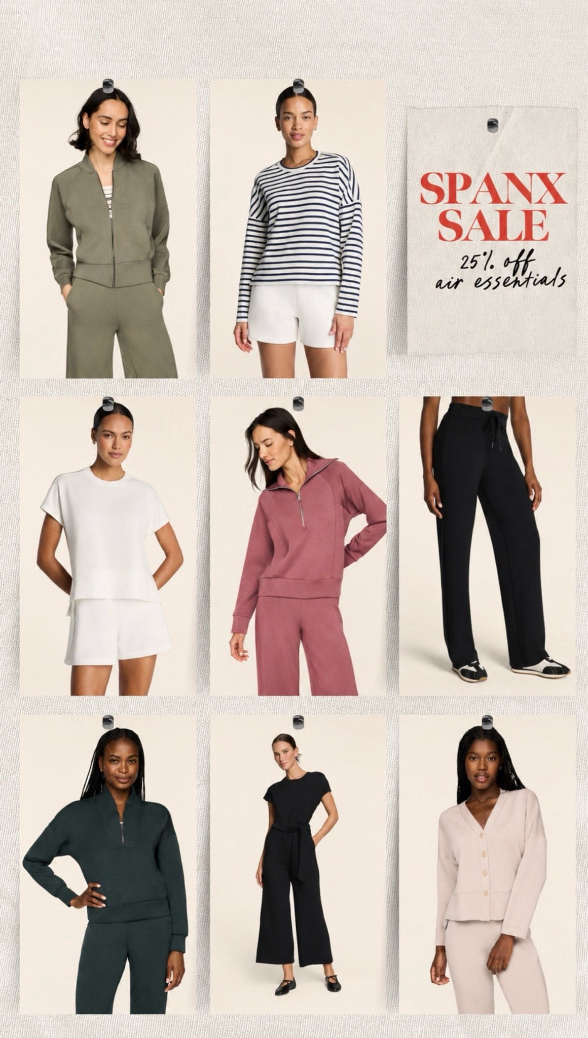 8/26-30 all full price air essentials is 25% off with code AE25! Run!!! The best material ever made, it's unmatched. Can't be duped!

#LTKMidsize #LTKSaleAlert #LTKSeasonal