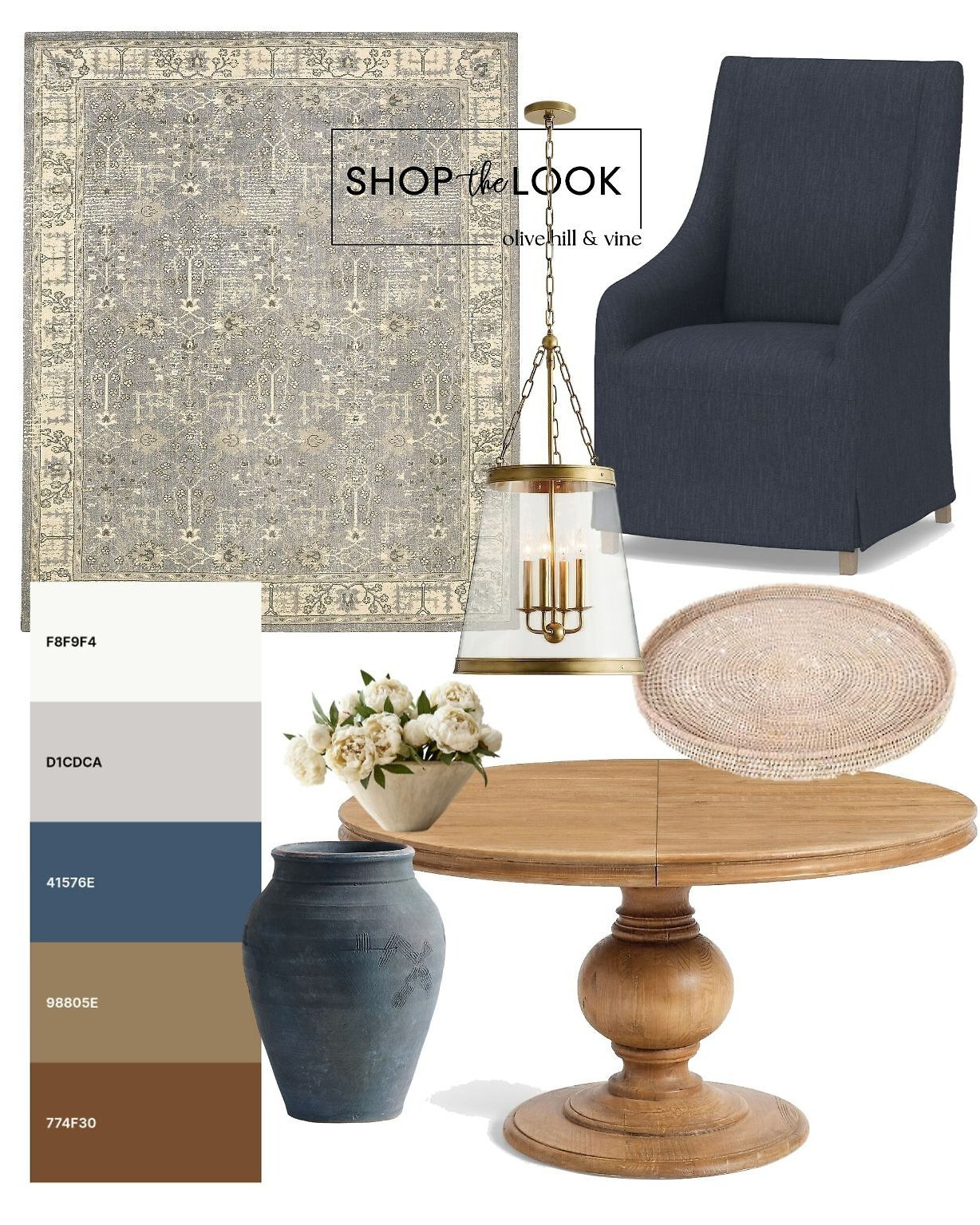 We love a distraction-free mood board to help clients visualize concept pieces. Pulling colors and materials early makes it easier to hone in on a specific aesthetic—like this modern farmhouse dining room. 

 

#LTKHome