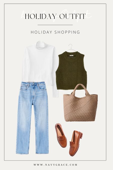 Holiday shopping outfit idea #holiday

#LTKSeasonal #LTKHoliday