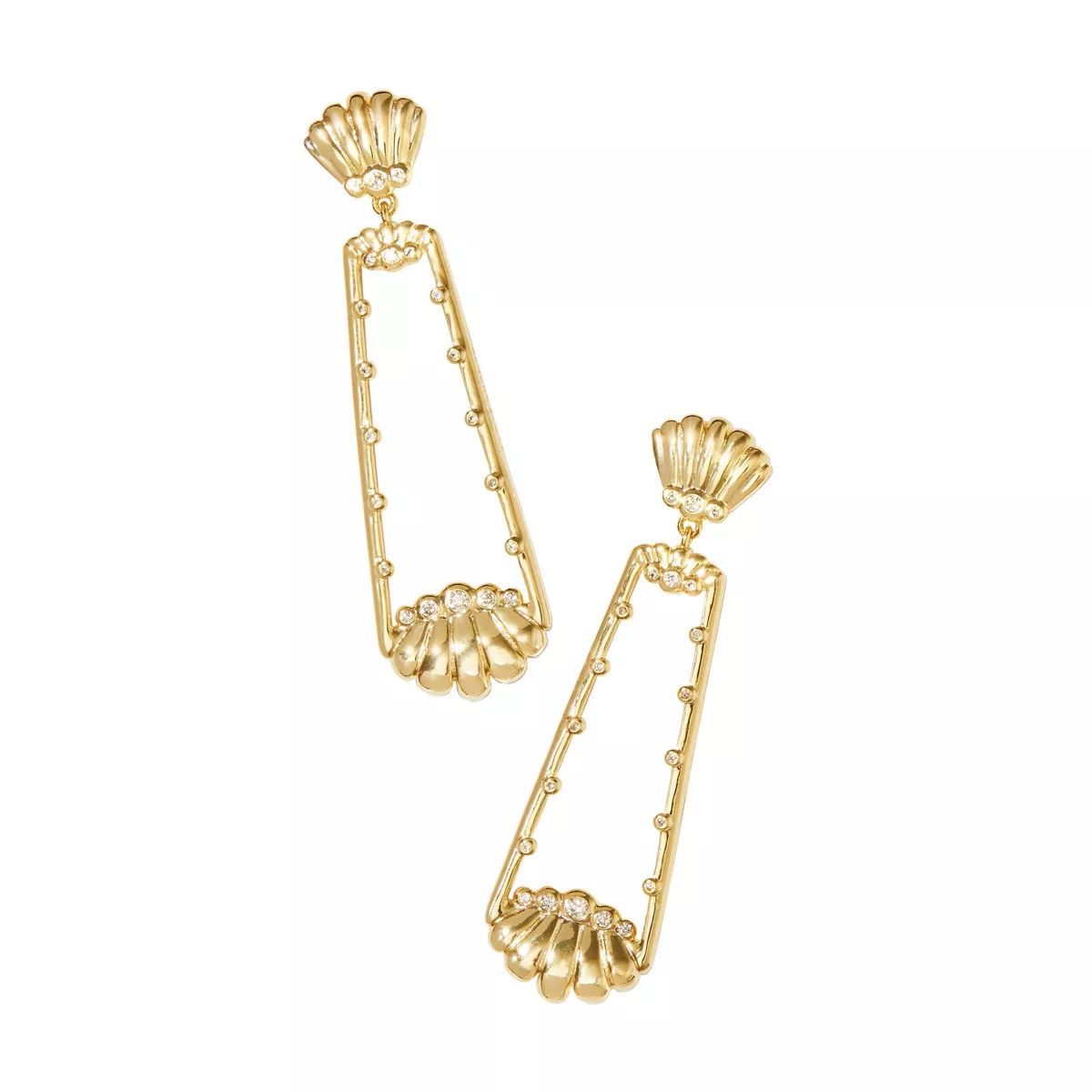 Kendra Scott Isla Statement Earrings - Gold | Target