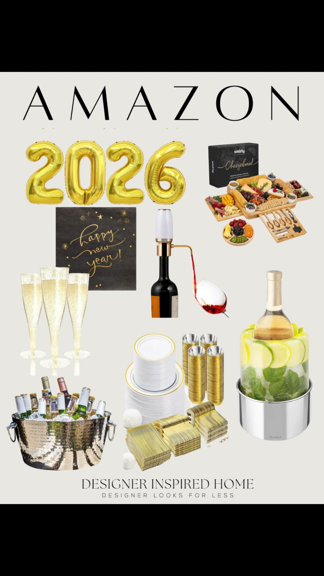 New Years Eve hosting essentials!

#LTKHome #LTKFindsUnder50 #LTKHoliday